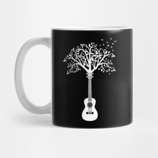 Ukulele Tree Dark Theme Mug